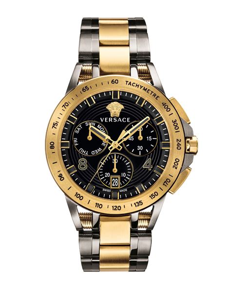 gold versace watch for men|cheap Versace watches men.